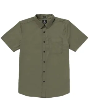 Volcom Date Knight Button Up - Wintermoss