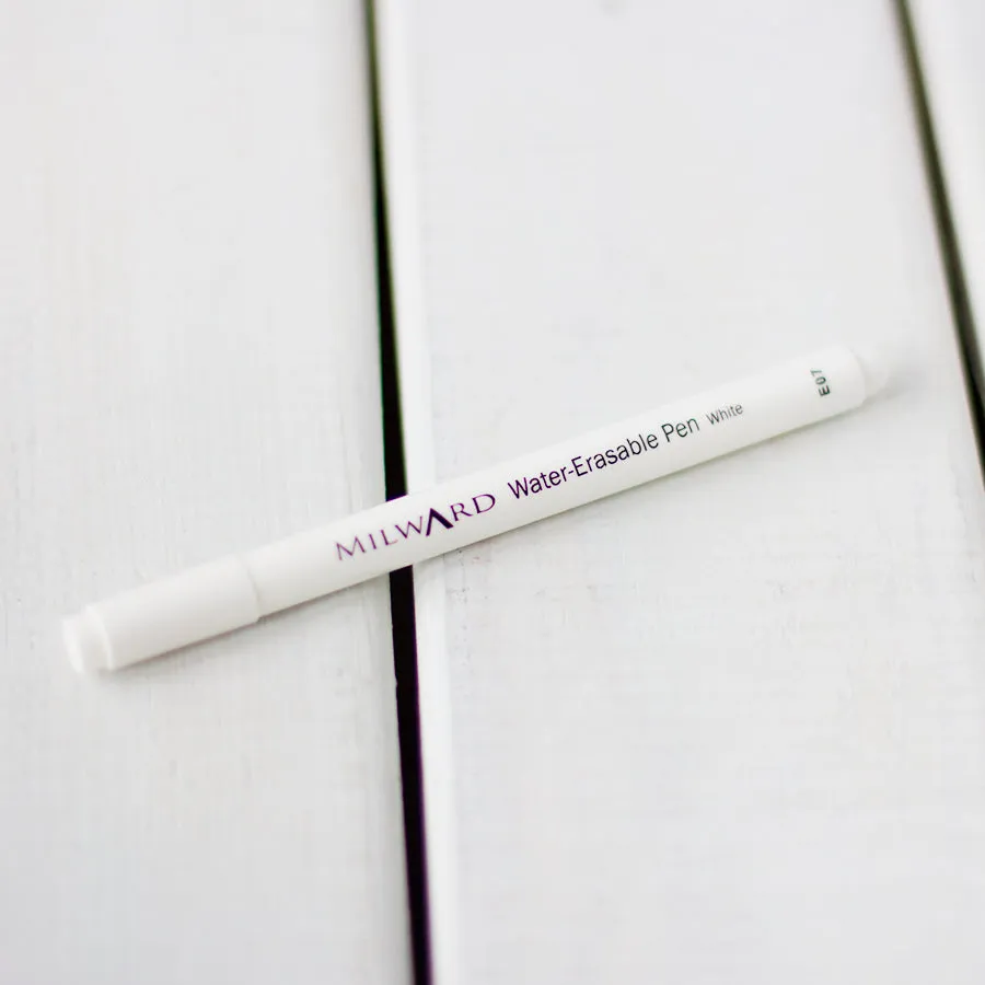 Water Erase White Pen