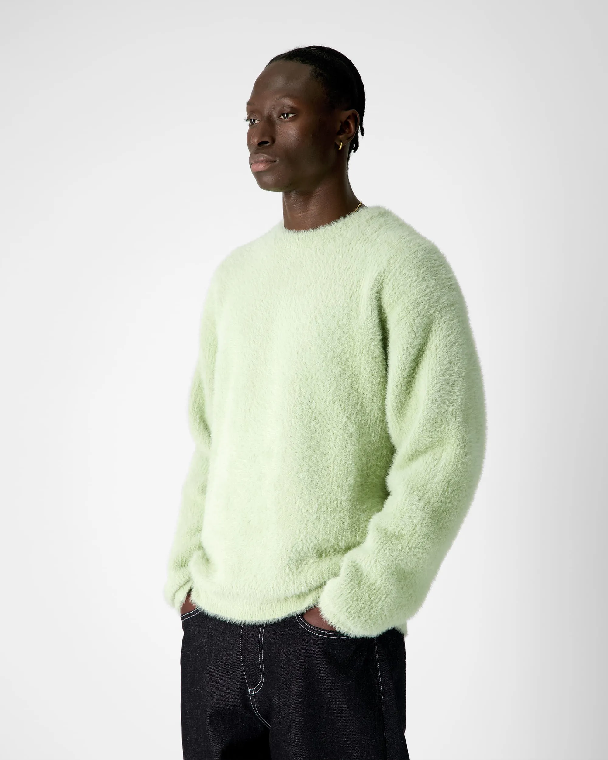 WDP Fuzzy Sweater - Pistachio