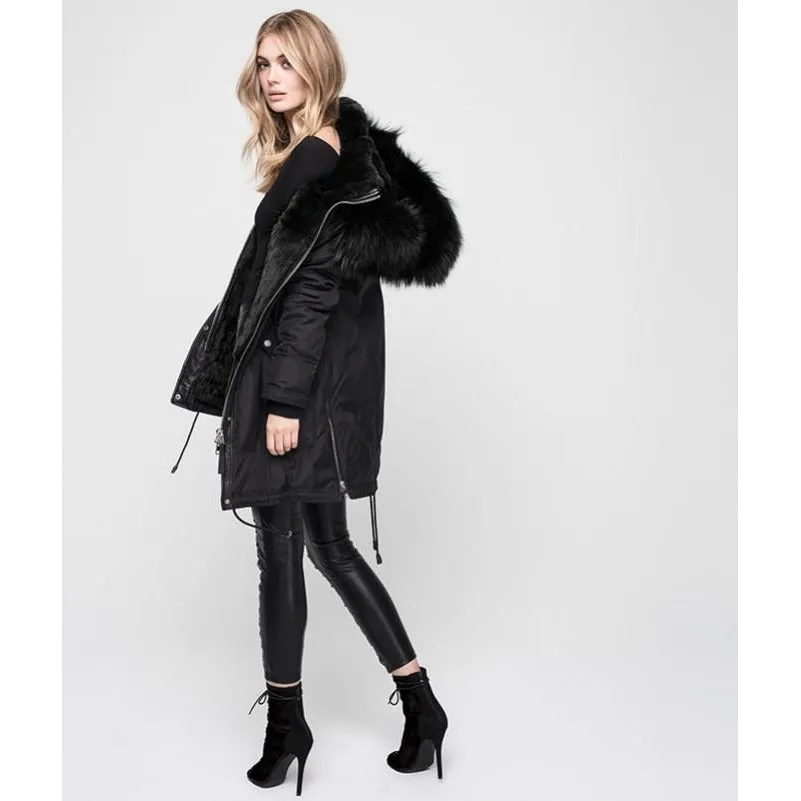 Women's Nicole Benisti Chelsea Coat - Black/Black