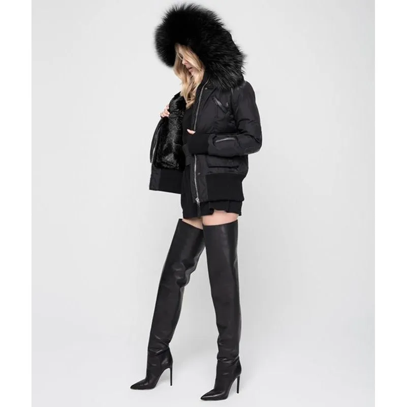 Women's Nicole Benisti Fordham Coat - Black/Black