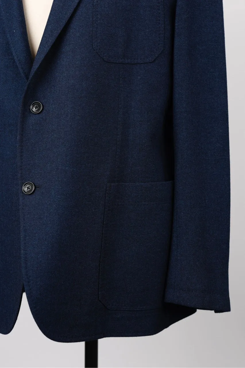 Wool-Cashmere Herringbone Sport Coat