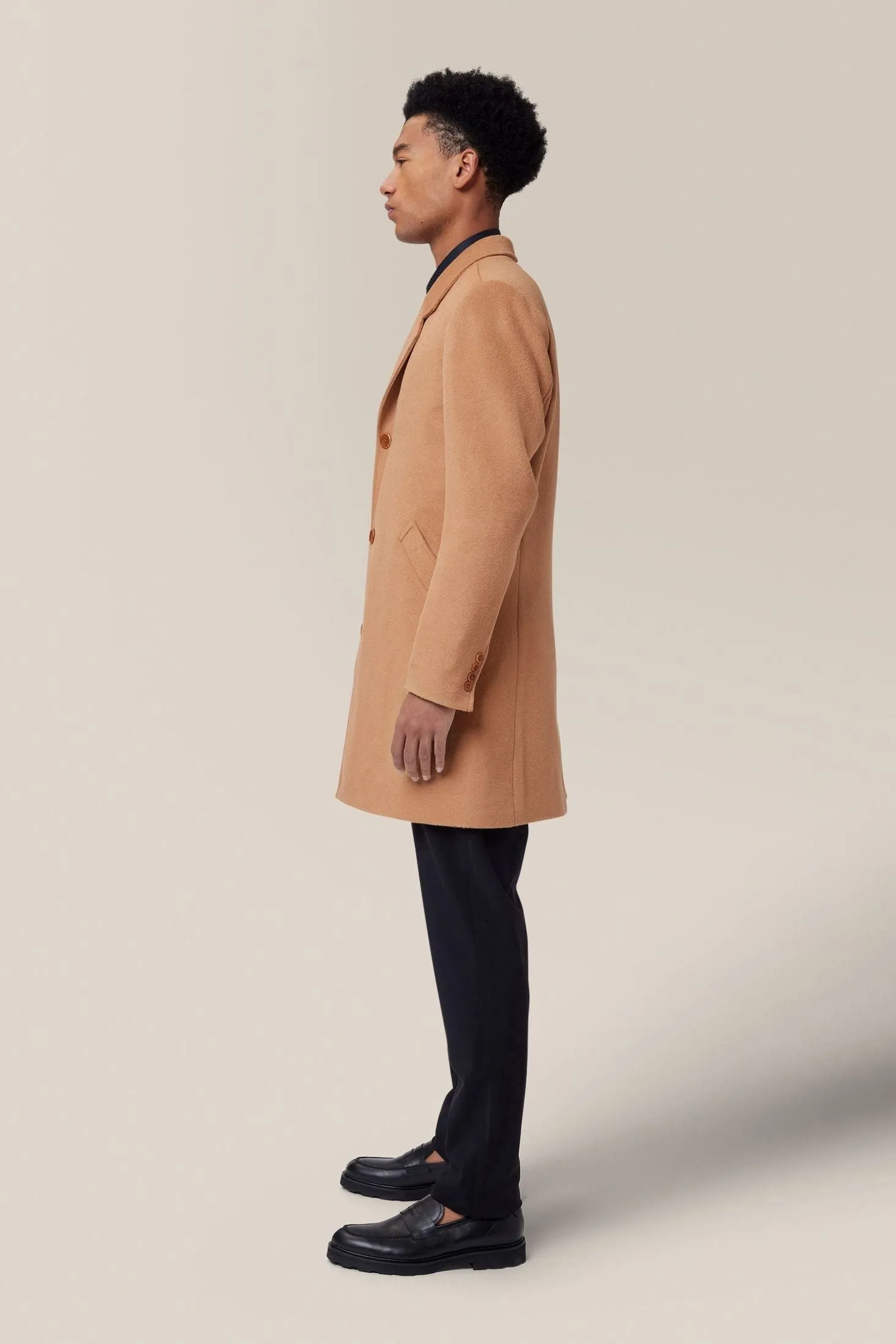 Wool Overcoat | Melton